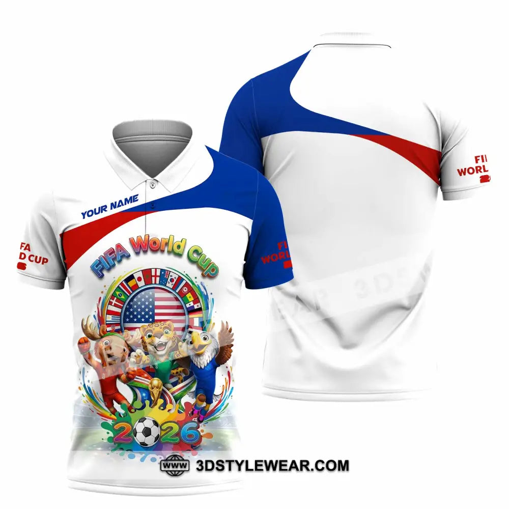 Unisex Shirt - Custom Fifa World Cup 2026 Shirt - Polo Shirt / S - T-shirt