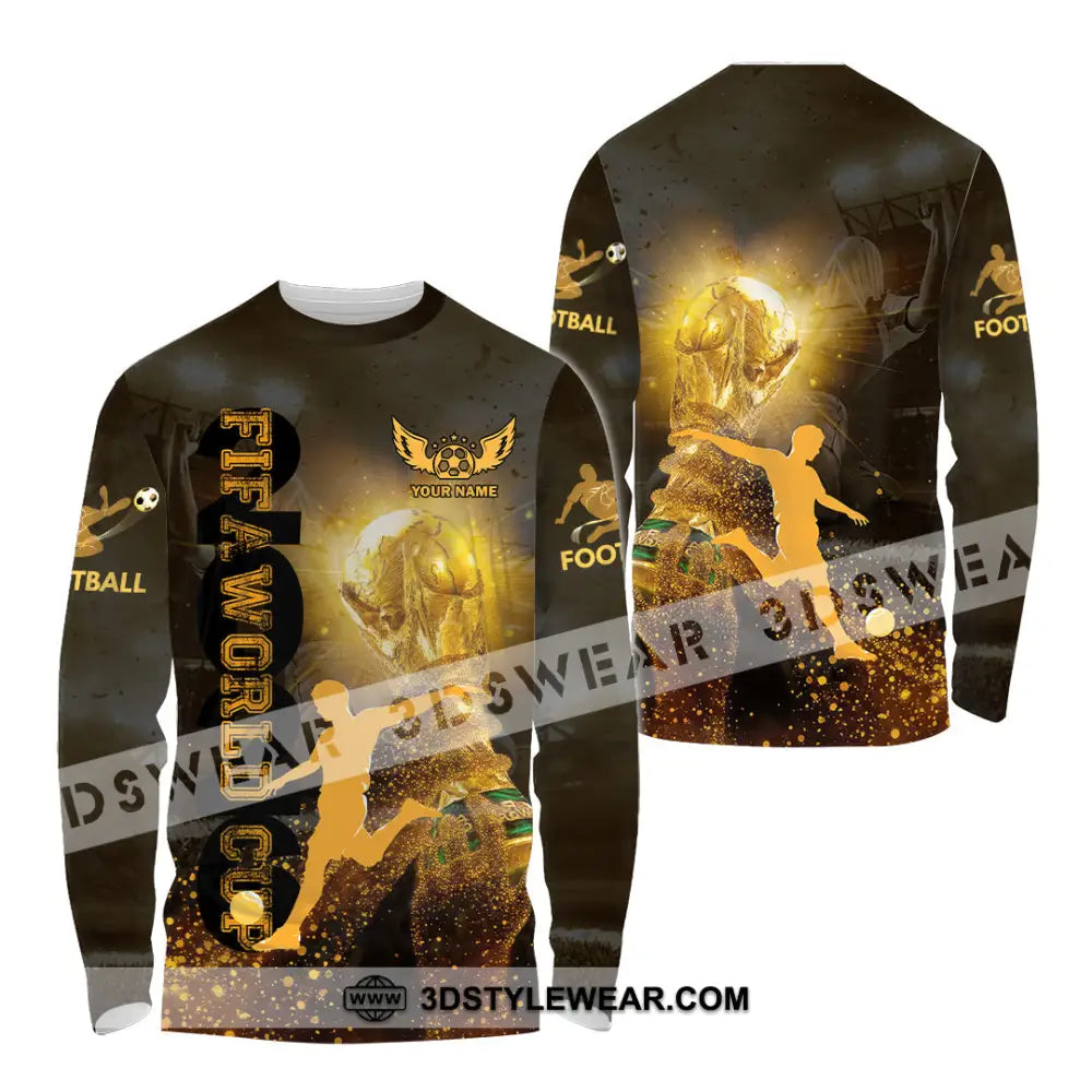 Unisex Shirt - Custom Fifa World Cup 3D Shirt Long Sleeve Shirt / S T-shirt