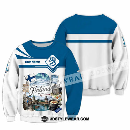Unisex Shirt - Custom Finland Shirt - Long Sleeve / S - T-shirt