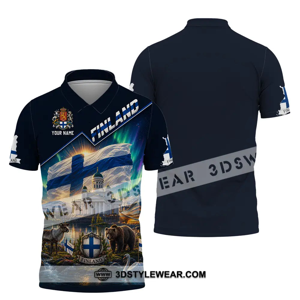 Unisex Shirt - Custom Finland Shirt - Polo Shirt / S - T-shirt