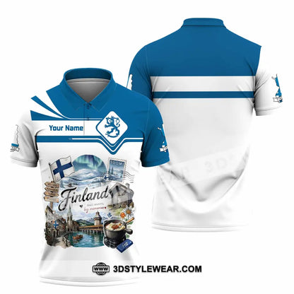 Unisex Shirt - Custom Finland Shirt - Polo Shirt / S - T-shirt