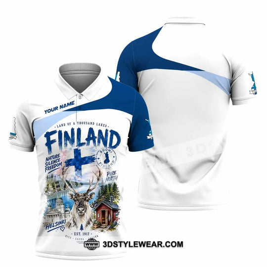 Unisex Shirt - Custom Finland Shirt style option 2