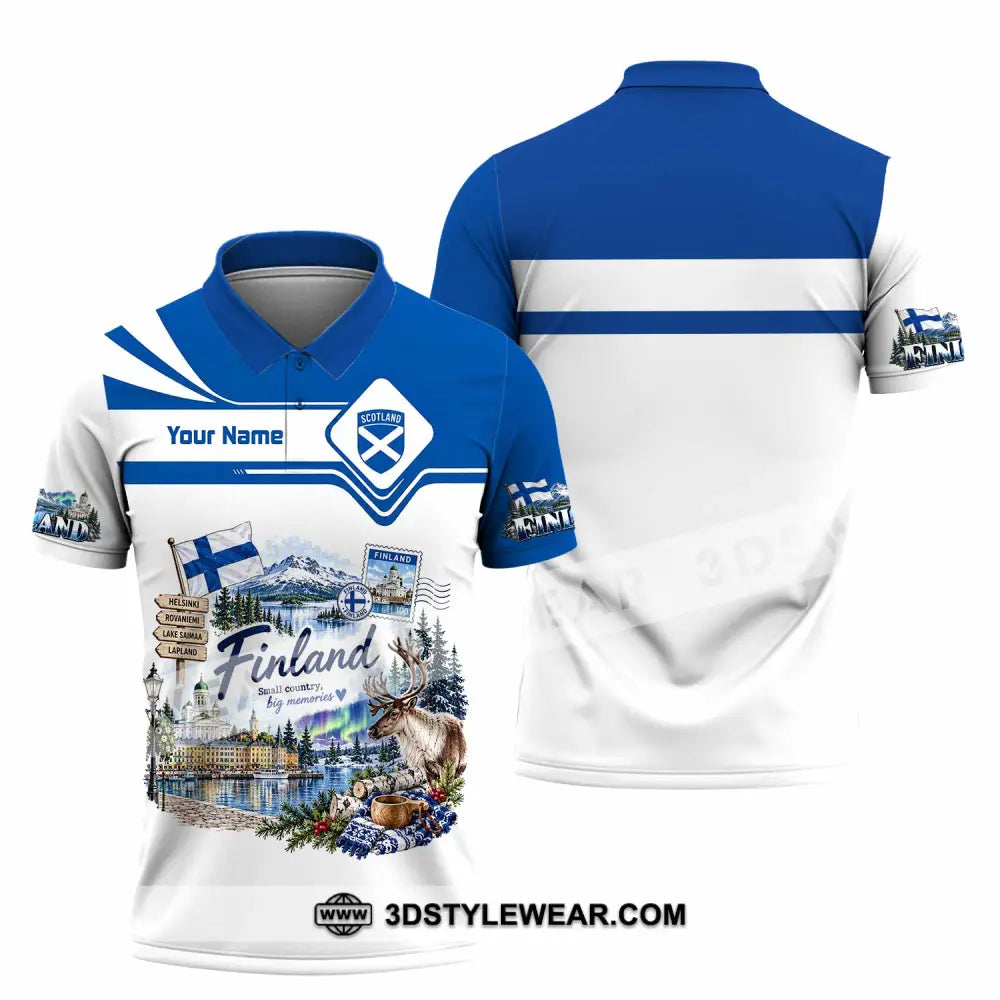 Unisex Shirt - Custom Finland Shirt - Polo Shirt / S - T-shirt