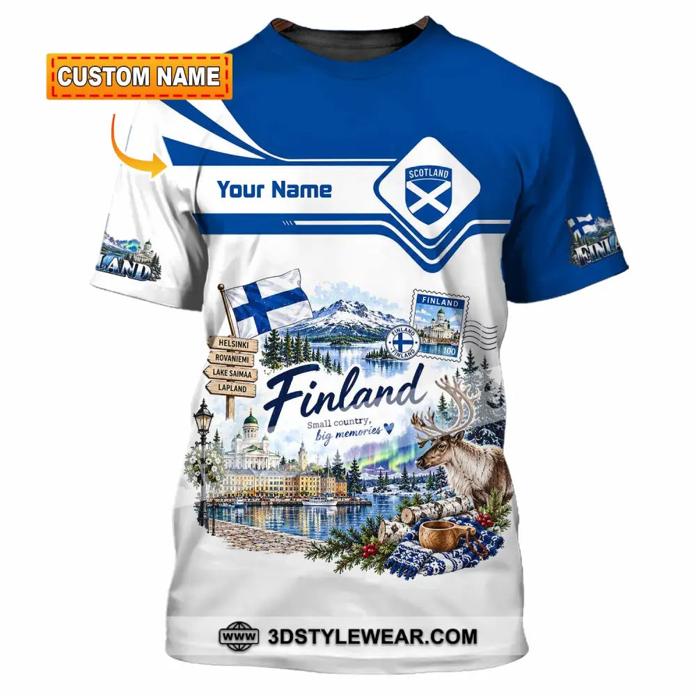 Unisex Shirt - Custom Finland Shirt - T-shirt
