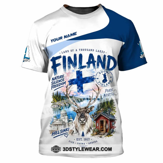Unisex Shirt - Custom Finland Shirt style option 4