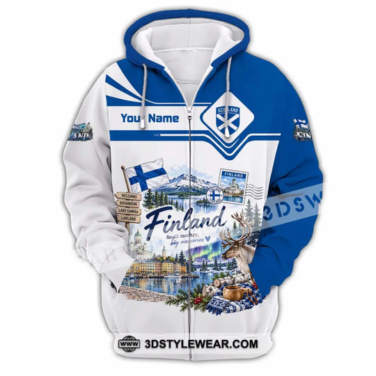 Unisex Shirt - Custom Finland Shirt style option 4