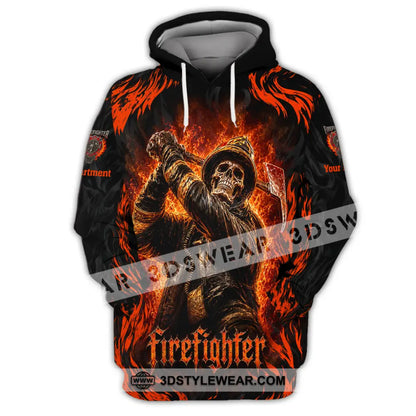 Unisex Shirt - Custom Firefighter Shirt - Hoodie / S - T-shirt