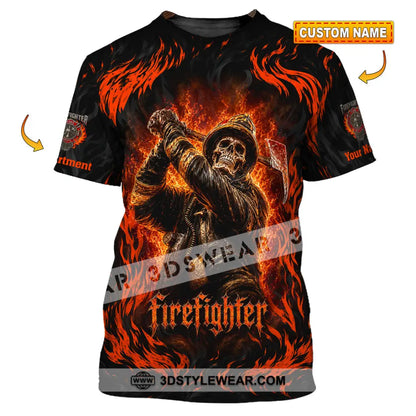 Unisex Shirt - Custom Firefighter Shirt - T-shirt