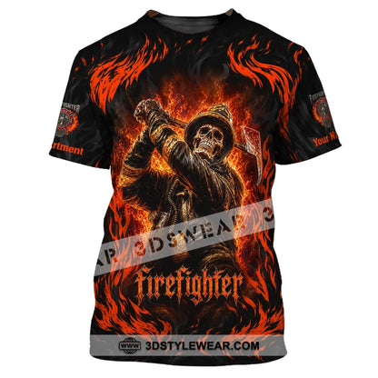 Unisex Shirt - Custom Firefighter Shirt - T-Shirt / S - T-shirt