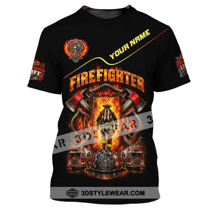 Unisex Shirt - Custom Firefighter Shirt - T-Shirt / S - T-shirt