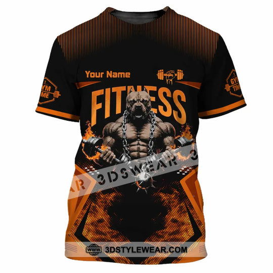 Unisex Shirt - Custom Fitness Shirt style option 2