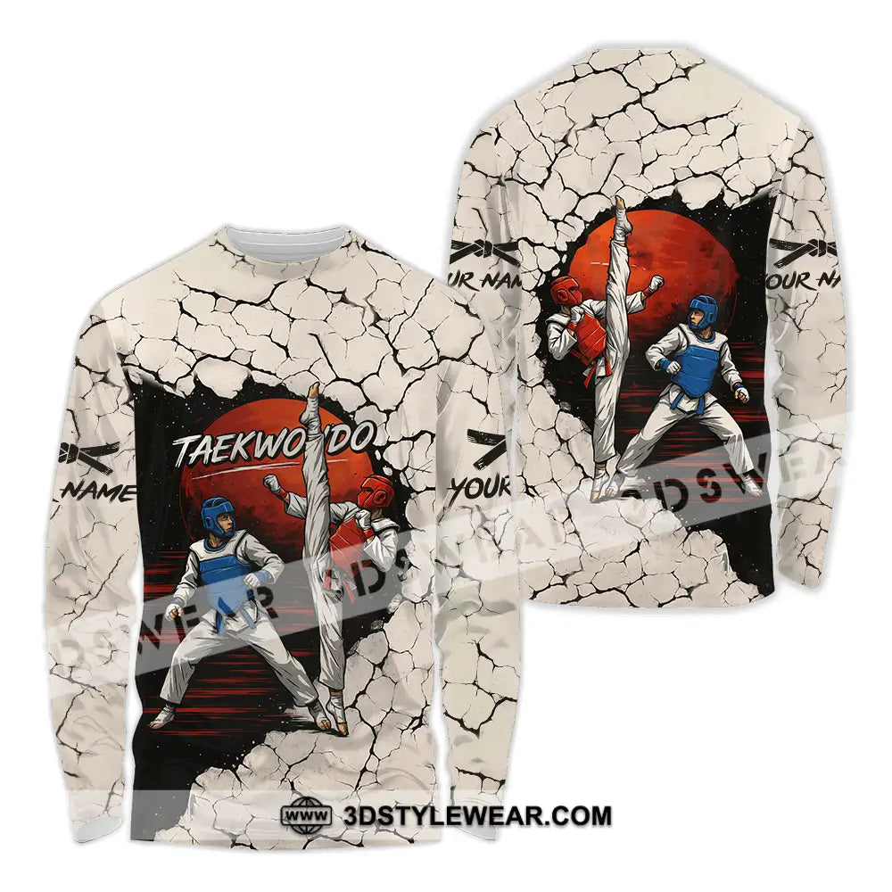 Unisex Shirt - Custom Shirt For Taekwondo Lover - Long Sleeve Shirt / S - T-shirt