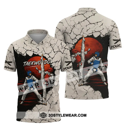 Unisex Shirt - Custom Shirt For Taekwondo Lover - Polo Shirt / S - T-shirt