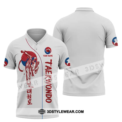 Unisex Shirt - Custom Shirt For Taekwondo Lover - Polo Shirt / S - T-shirt