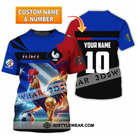 Unisex Shirt - Custom France 3D Shirt T-shirt