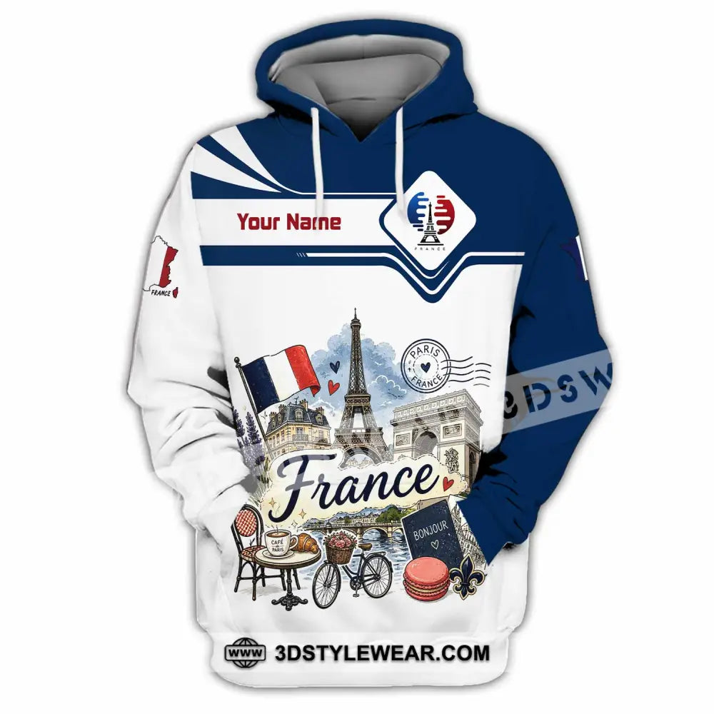 Unisex Shirt - Custom France Shirt - Hoodie / S - T-shirt
