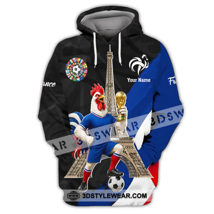 Unisex Shirt - Custom France World Cup 2026 Shirt - Hoodie / S - T-shirt