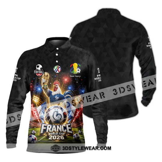 Unisex Shirt - Custom France World Cup 2026 Shirt style option 2