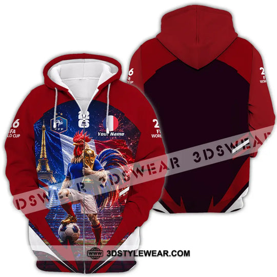 Unisex Shirt - Custom France World Cup 2026 Shirt style option 4