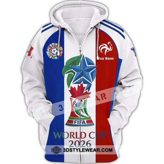 Unisex Shirt - Custom France World Cup 2026 Shirt style option 3
