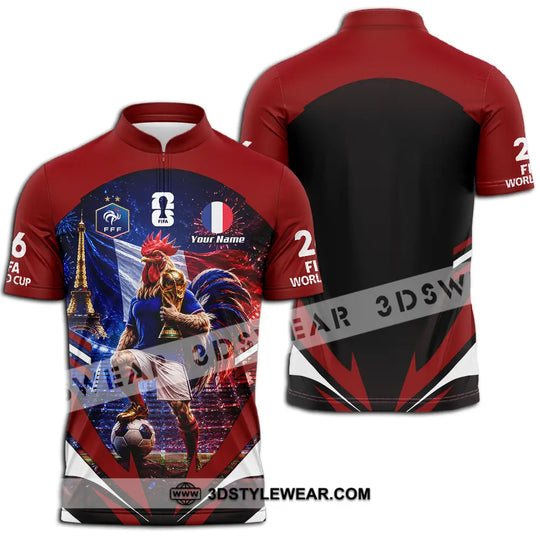 Unisex Shirt - Custom France World Cup 2026 Shirt style option 2