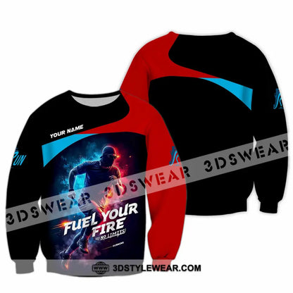 Unisex Shirt - Custom Fuel Your Fire 3D Shirt - Long Sleeve / S - T-shirt