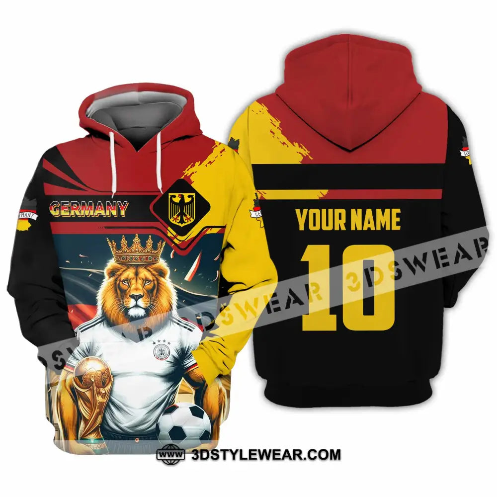 Unisex Shirt - Custom Germany 3D Shirt Hoodie / S T-shirt