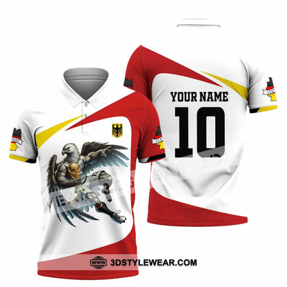Unisex Shirt - Custom Germany 3D Shirt Polo Shirt / S T-shirt