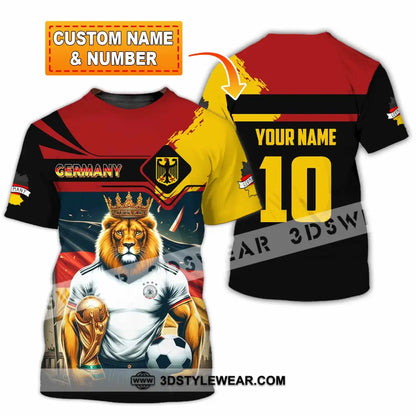Unisex Shirt - Custom Germany 3D Shirt T-shirt