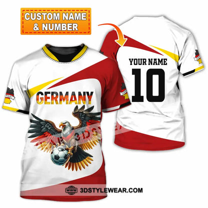 Unisex Shirt - Custom Germany 3D Shirt T-shirt