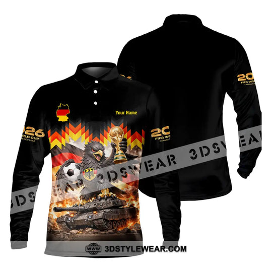 Unisex Shirt - Custom Germany World Cup 2026 3D Shirt style option 4