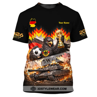 Unisex Shirt - Custom Germany World Cup 2026 3D Shirt T-Shirt / S T-shirt
