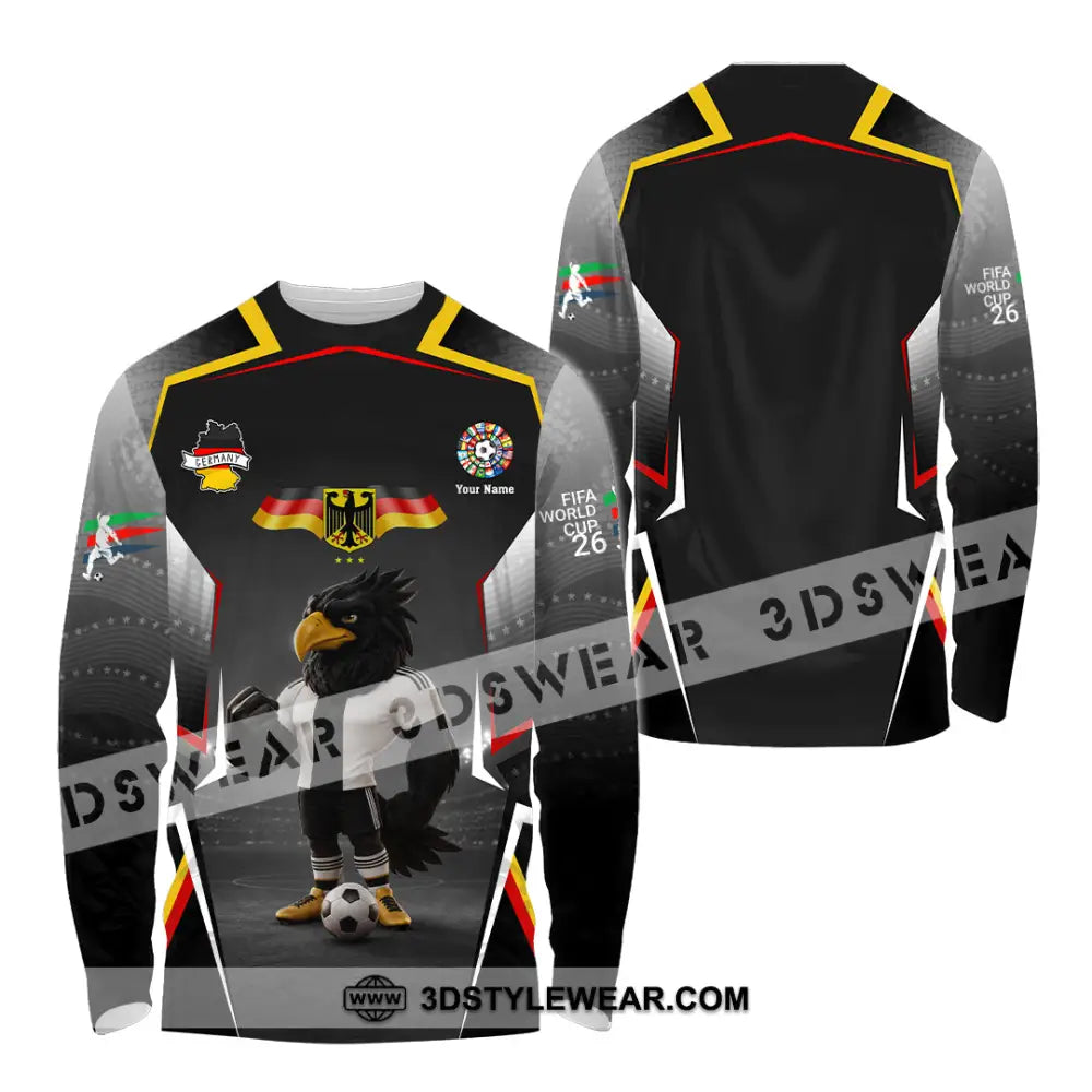 Unisex Shirt - Custom Germany World Cup 2026 Shirt - Long Sleeve Shirt / S - T-shirt