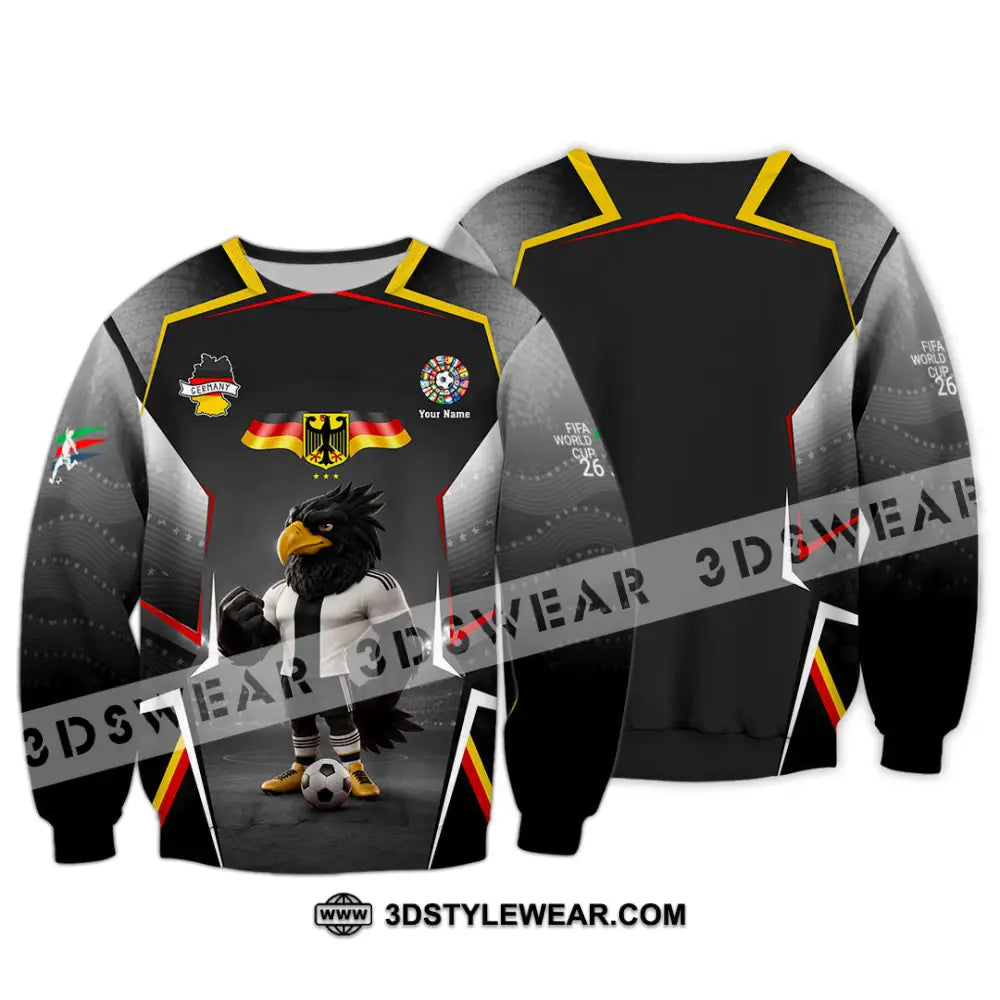 Unisex Shirt - Custom Germany World Cup 2026 Shirt - Long Sleeve / S - T-shirt