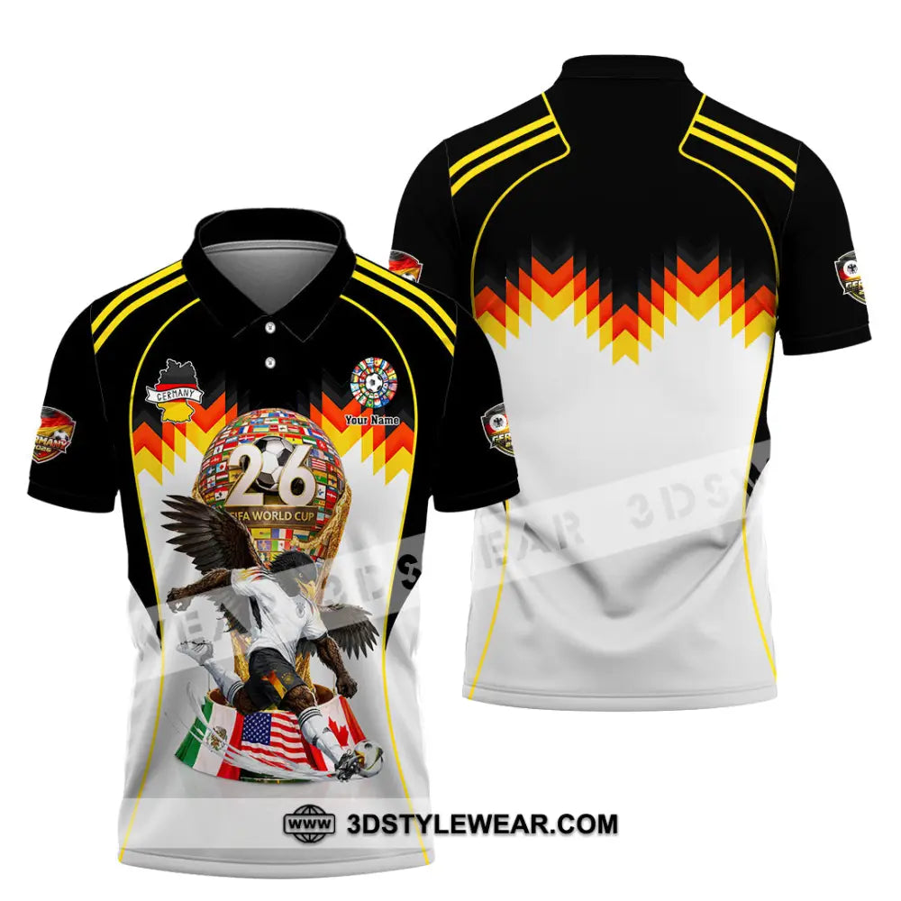 Unisex Shirt - Custom Germany World Cup 2026 Shirt - Polo Shirt / S - T-shirt