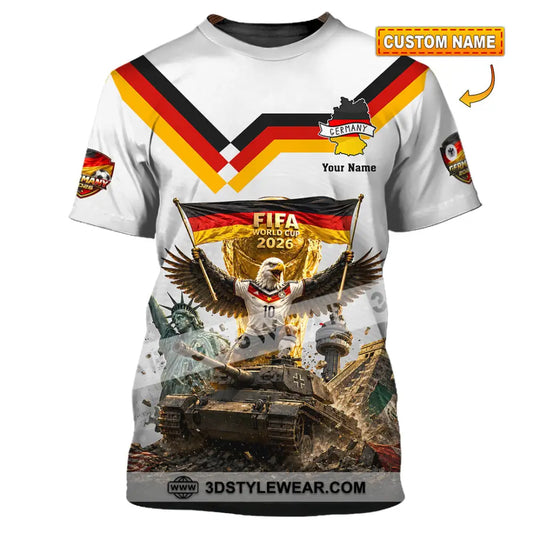 Unisex Shirt - Custom Germany World Cup 2026 Shirt - T-shirt