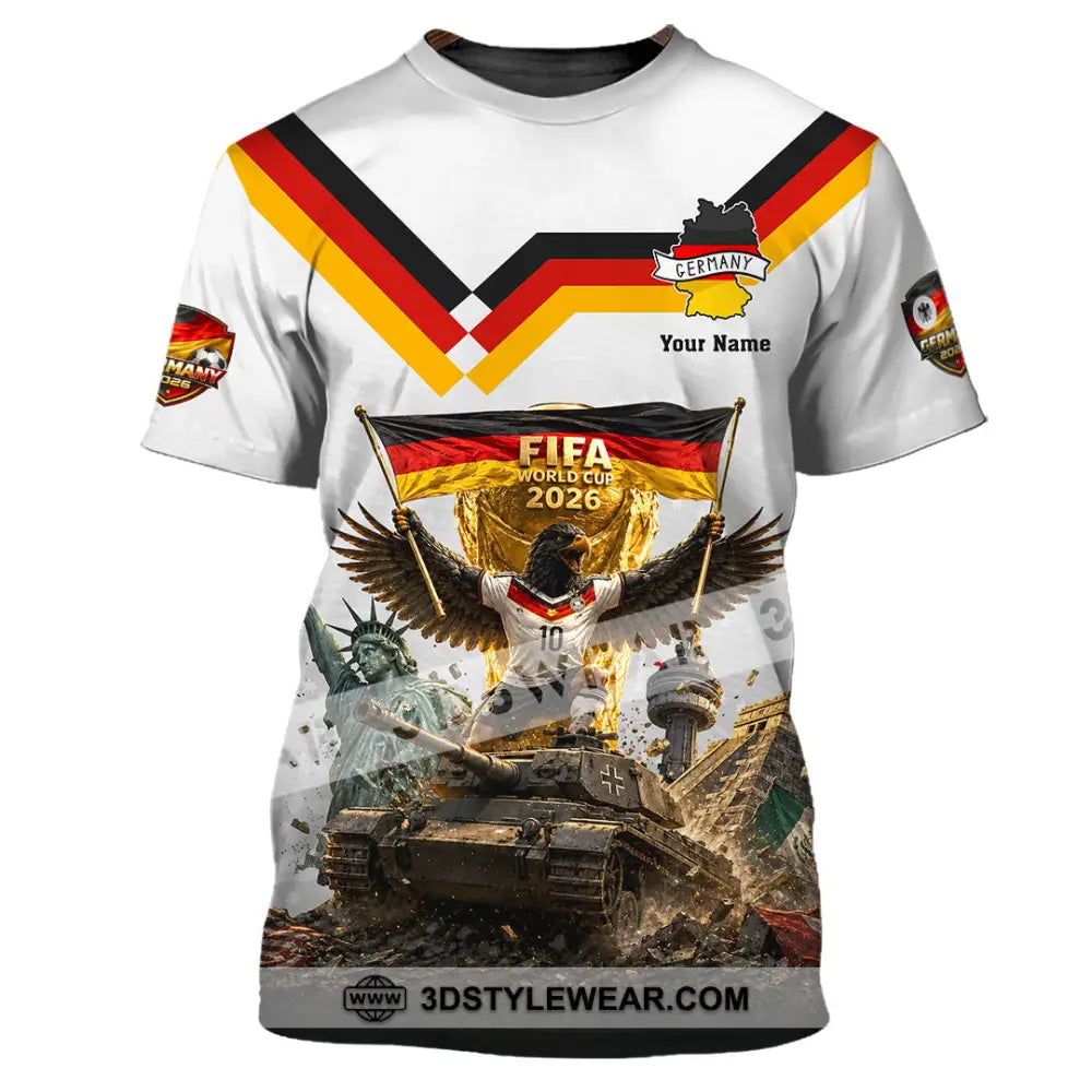 Unisex Shirt - Custom Germany World Cup 2026 Shirt - T-Shirt / S - T-shirt