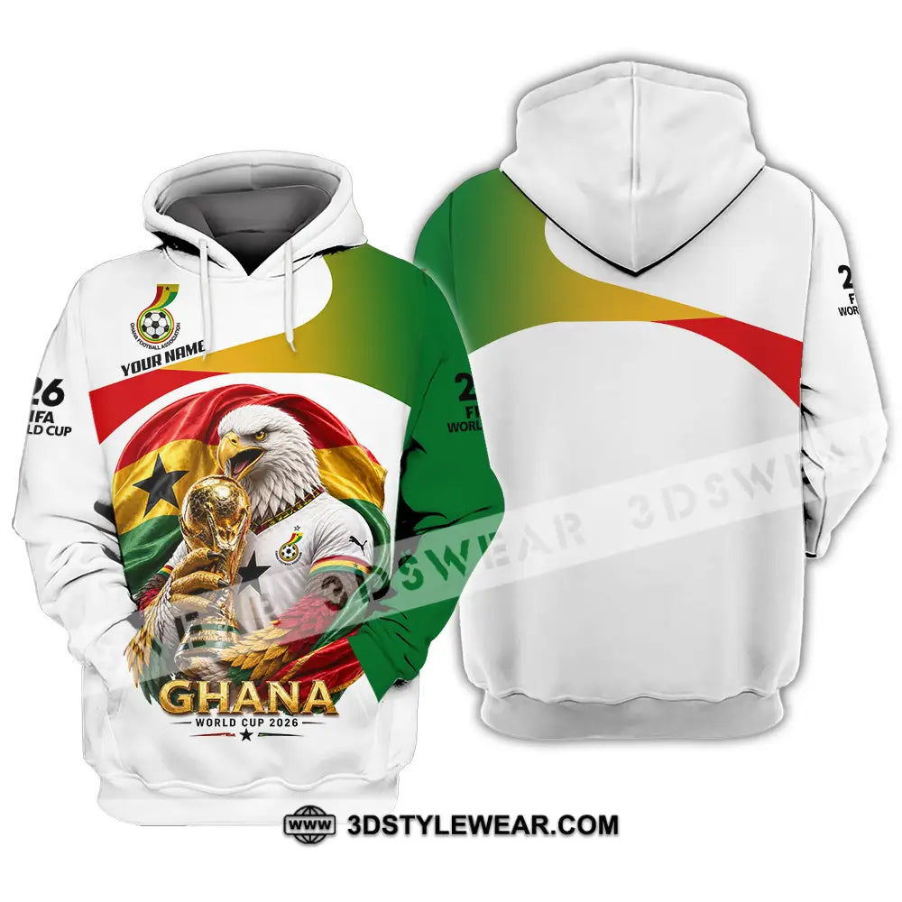 Unisex Shirt - Custom Ghana World Cup 2026 3D Shirt - Hoodie / S - T-shirt