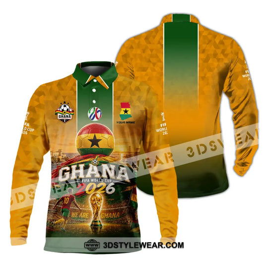 Unisex Shirt - Custom Ghana World Cup 2026 Shirt style option 4