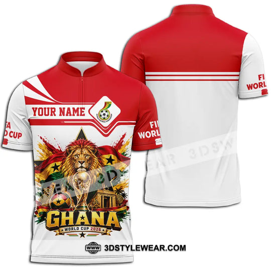 Unisex Shirt - Custom Ghana World Cup 2026 Shirt style option 2