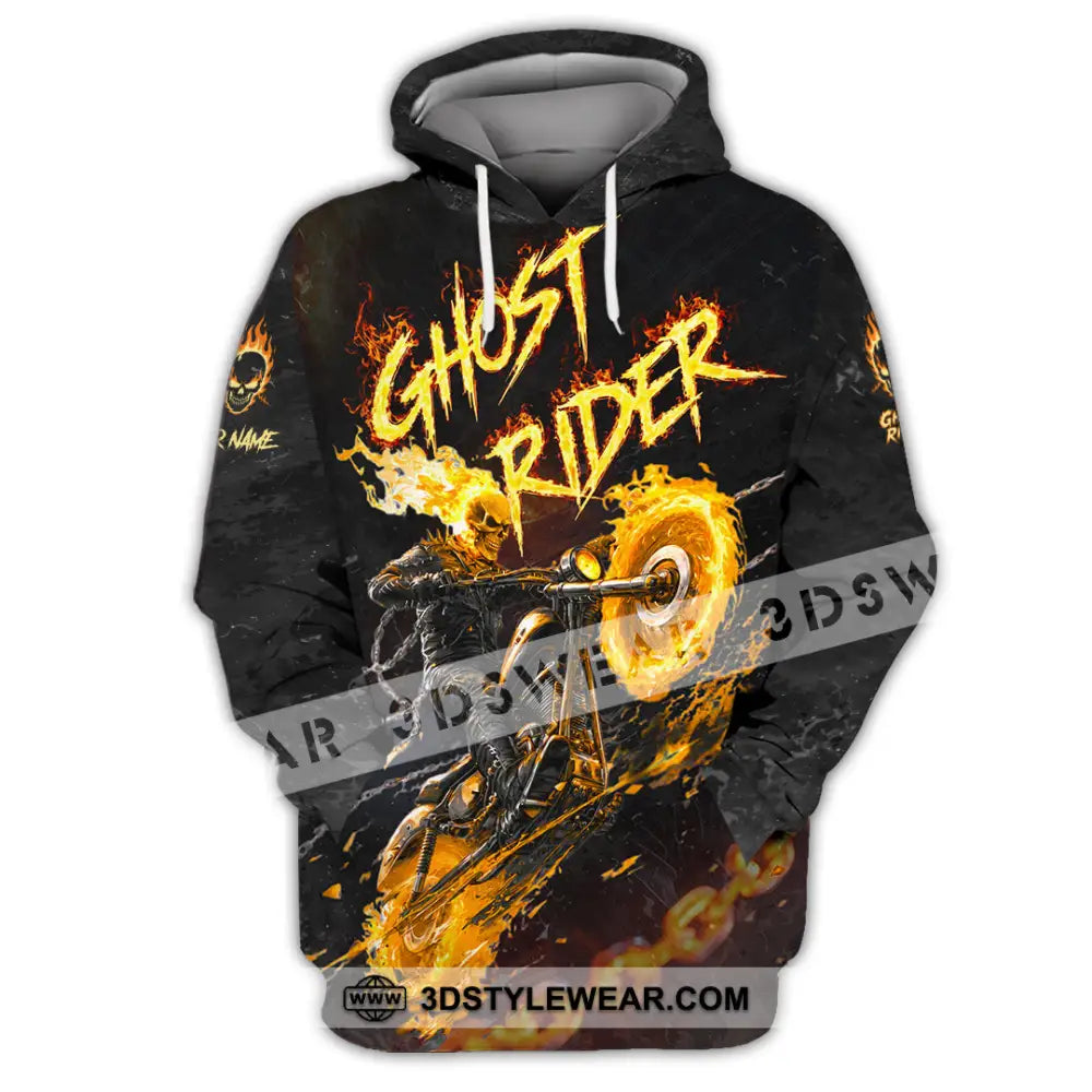 Unisex Shirt - Custom Ghost Rider Shirt - Hoodie / S - T-shirt