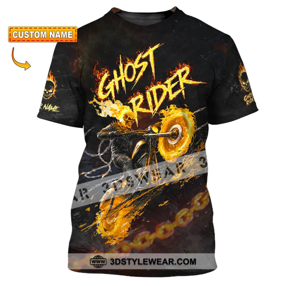 Unisex Shirt - Custom Ghost Rider Shirt - T-shirt