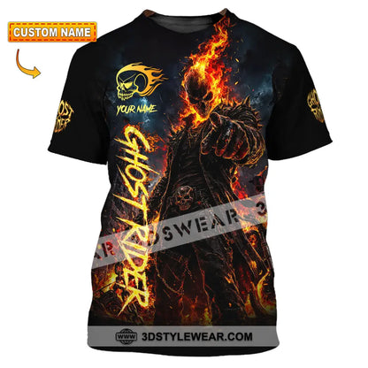 Unisex Shirt - Custom Ghost Rider Shirt - T-shirt