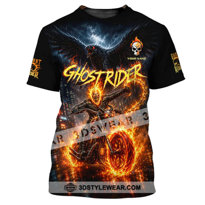 Unisex Shirt - Custom Ghost Rider Shirt - T-Shirt / S - T-shirt