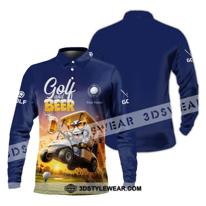 Unisex Shirt - Custom Golf And Free Shirt - Long Sleeve Polo / S - T-shirt