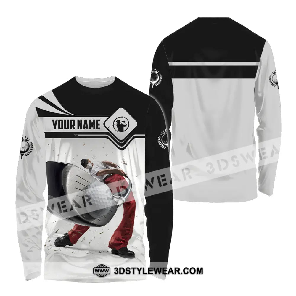 Unisex Shirt - Custom Golf Shirt - Long Sleeve Shirt / S - T-shirt