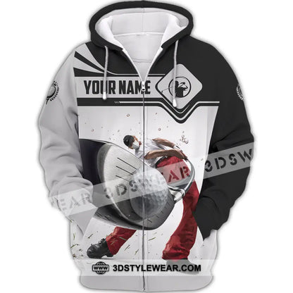 Unisex Shirt - Custom Golf Shirt - Zipper Hoodie / S - T-shirt
