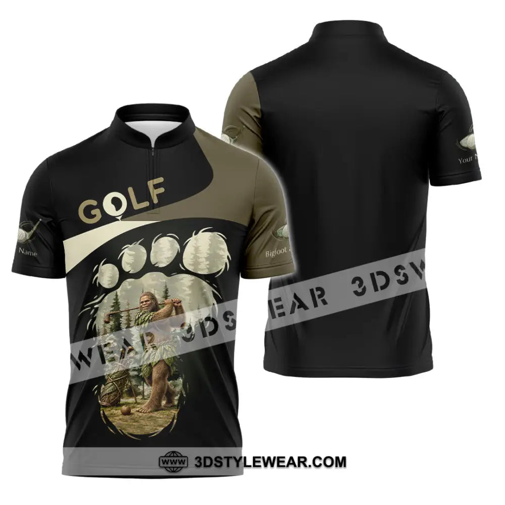 Unisex Shirt - Custom Golf Shirt - Zipper Polo Shirt / S - T-shirt