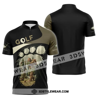 Unisex Shirt - Custom Golf Shirt - Zipper Polo Shirt / S - T-shirt