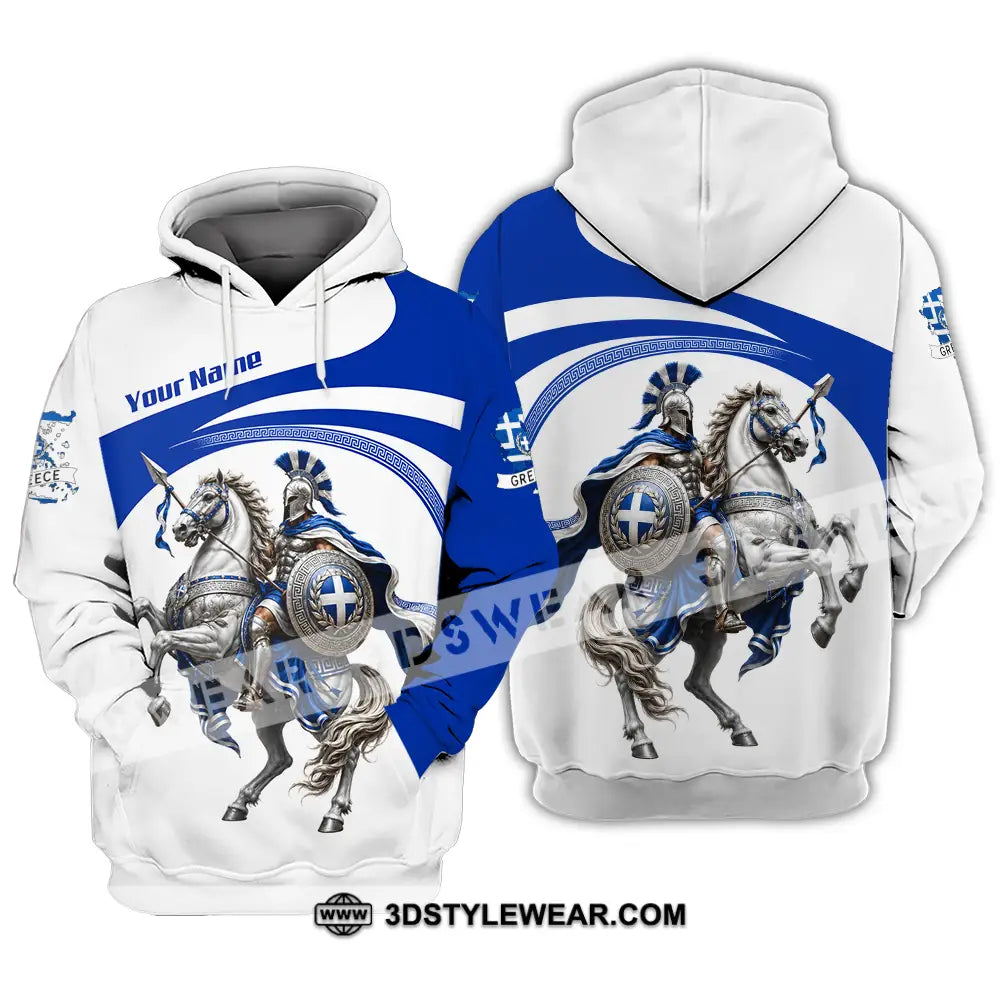 Unisex Shirt - Custom Greece Shirt - Hoodie / S - T-shirt
